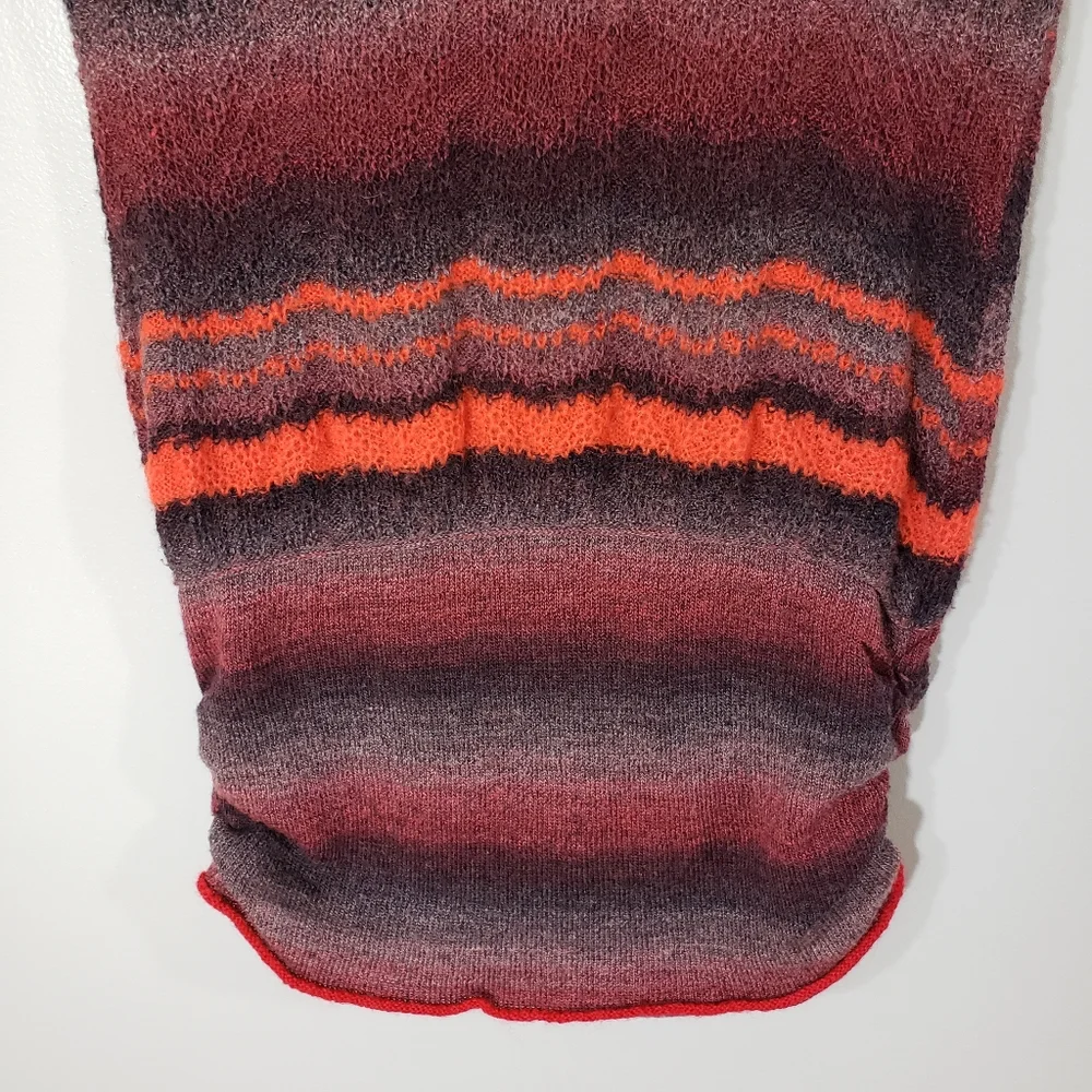 FREE PEOPLE ombre striped tunic sweater dress